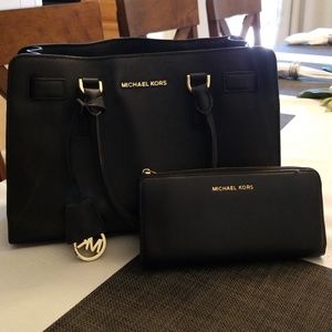 Michael Kors purse and wallet